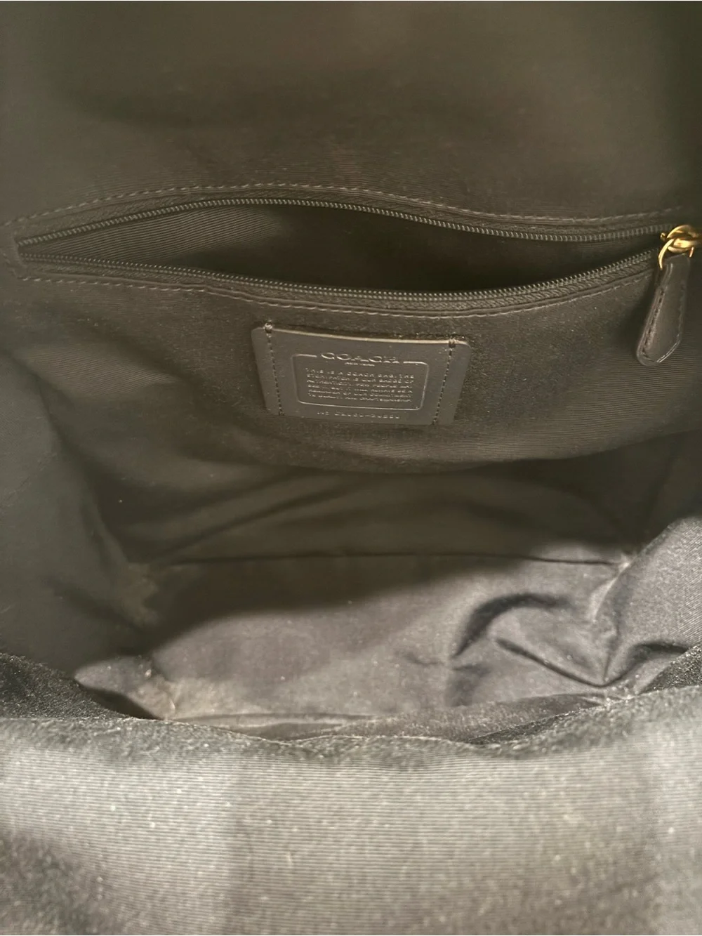 Coach premium pebbled